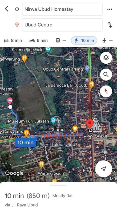 Nirwa Ubud Homestay Екстер'єр фото